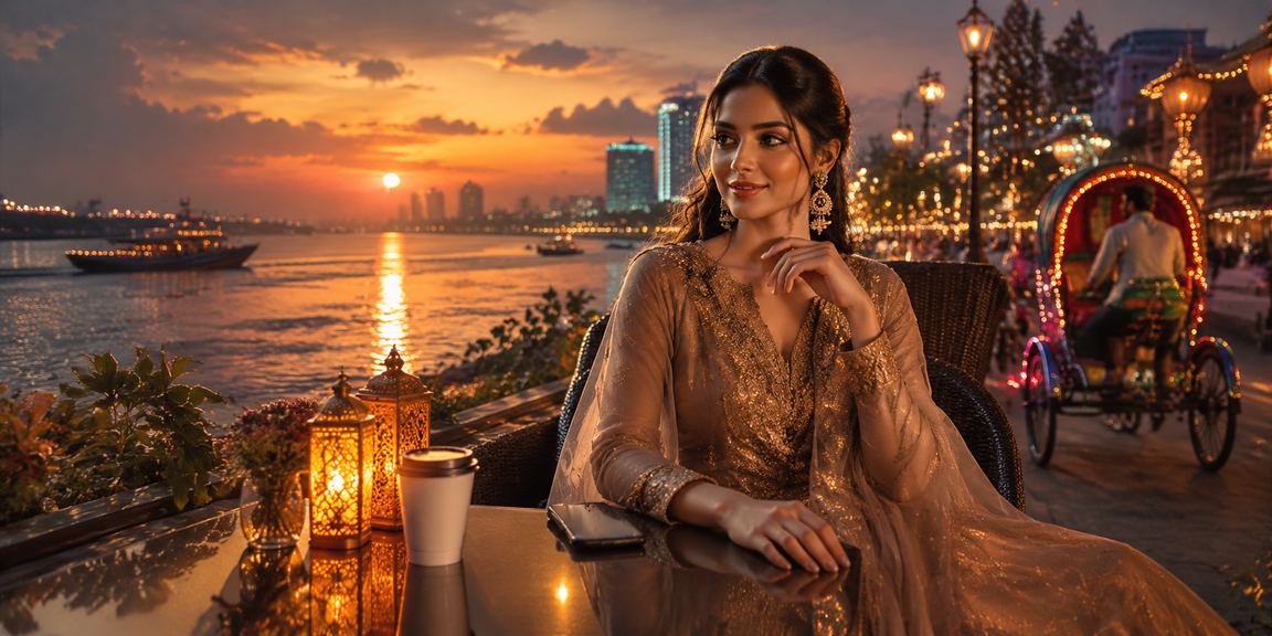ঢাকায় ঈদ উৎসবে মোবাইলে ba 98 পেমেন্ট করছেন বাংলাদেশি ব্যবহারকারী